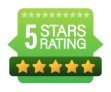 5 stars ratings